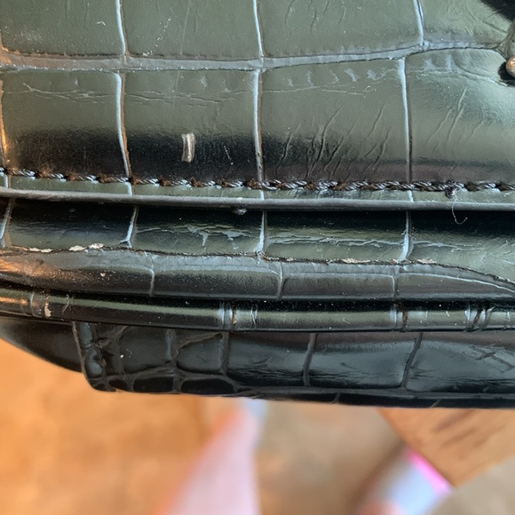 Zara Croc Embossed Shoulder Bag - Picture 13 of 14